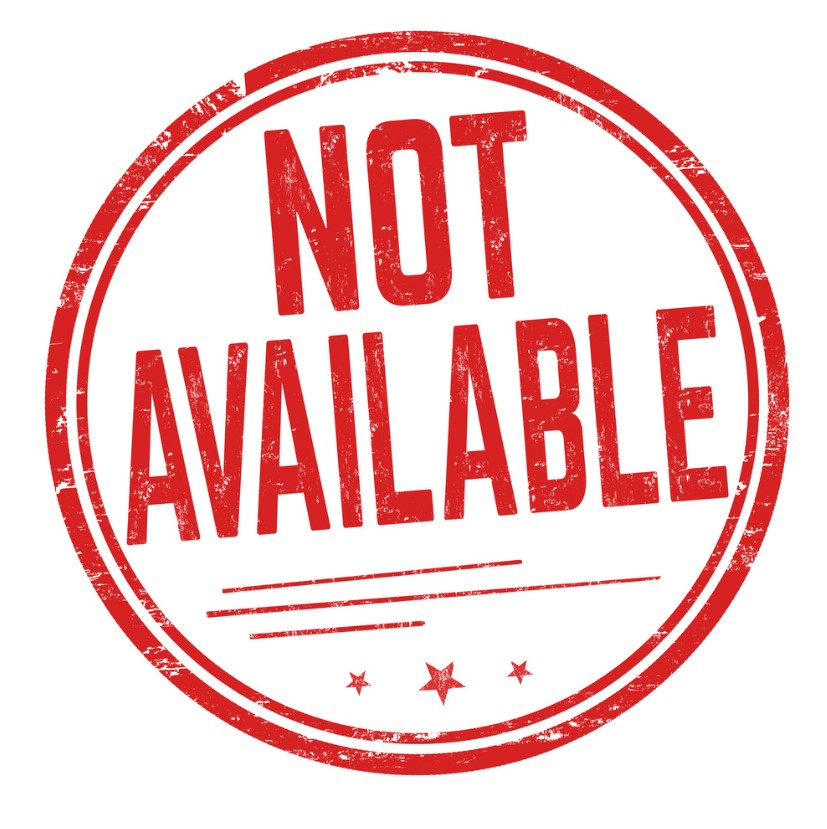 availablenot